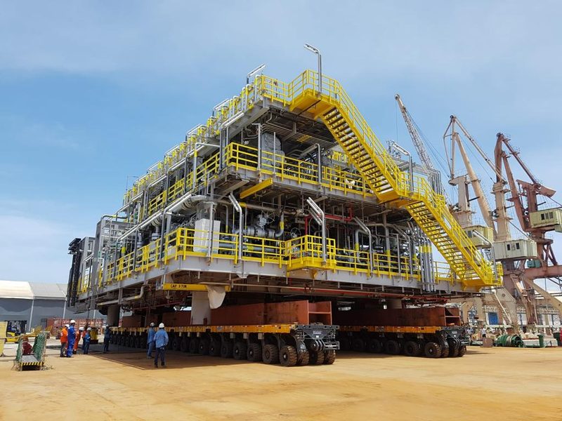 Módulos P67 — carga projeto do Brasil para a China